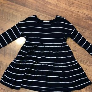 coppers key black and white shirt